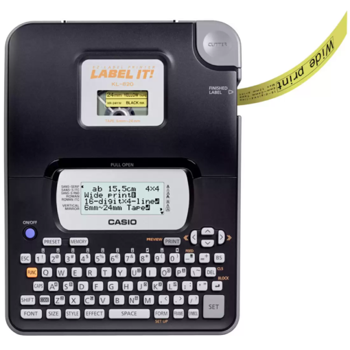 casio kl-820 label printer