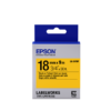 Epson LK-5YBP Black/Yellow 18mm Label Tape